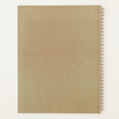 Het  Collectie van de Oak-boom Planner (Achterkant)