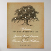 Het  Collectie van de Oak-boom Poster (Voorkant)