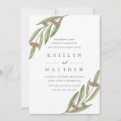 Het Collectie van de Olive Branch Wedding Kaart (Voorkant)