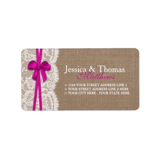 Het Collectie van de rotsroze bruinbruidjes Etiket (Voorkant)