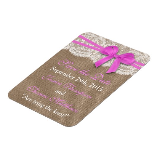 Het Collectie van de rotsroze bruinbruidjes Magneet (Linkerzijde)