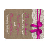 Het Collectie van de rotsroze bruinbruidjes Magneet (Horizontaal)