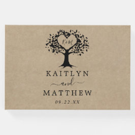 Het Collectie van de Rustic Heart BWedding Gastenboek