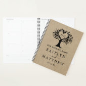 Het Collectie van de Rustic Heart BWedding Planner (Display)