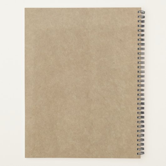 Het Collectie van de Rustic Heart BWedding Planner (Achterkant)