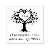 Het Collectie van de Rustic Heart BWedding Zelfinktende Stempel (Design)