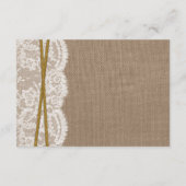 Het Collectie van de Rustic Sand Dollar Beach Wedd Informatiekaartje (Achterkant)