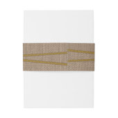 Het Collectie van de Rustic Sand Dollar Beach Wedd Uitnodigingen Wikkel (Achterkant Voorbeeld)