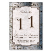 Het Collectie van de Rustic Silver Beichbomen 11 Kaart (Achterkant)