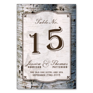 Het Collectie van de Rustic Silver Beichbomen 15 Kaart