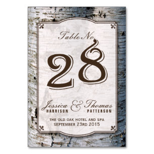 Het Collectie van de Rustic Silver Beichbomen 28 Kaart