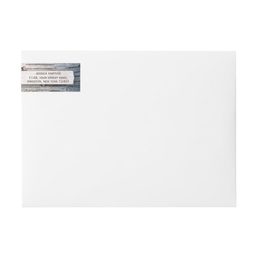 Het Collectie van de Rustic Silver Birch Tree Wedd (Voorkant)