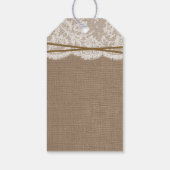 Het Collectie van de Rustic Starfish Beach Wedding Cadeaulabel (Achterkant)