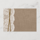 Het Collectie van de Rustic Starfish Beach Wedding Informatiekaartje (Achterkant)