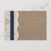 Het Collectie van de Rustic Sunflower Wedding - ma Informatiekaartje (Achterkant)