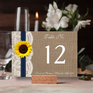 Het Collectie van de Rustic Sunflower Wedding - ma Kaart