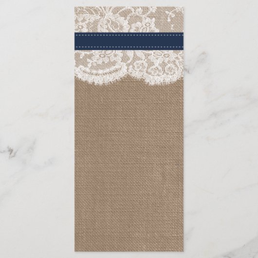 Het Collectie van de Rustic Sunflower Wedding - ma Menu (Achterkant)