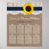 Het Collectie van de Rustic Sunflower Wedding - ma Poster (Voorkant)