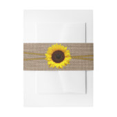 Het Collectie van de Rustic Sunflower Wedding Uitnodigingen Wikkel (Voorkant Voorbeeld)