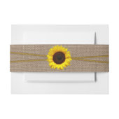 Het Collectie van de Rustic Sunflower Wedding Uitnodigingen Wikkel (Voorkant Voorbeeld)