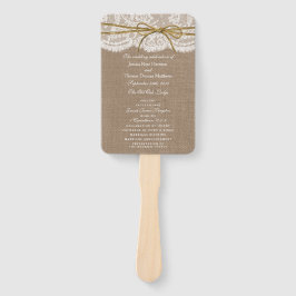 Het Collectie van de Rustic Twine Bow Wedding - Pr Handwaaier