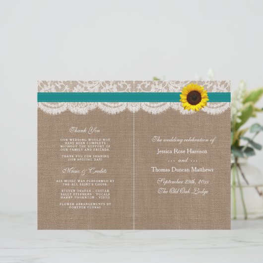 Het Collectie van de Rustige Zonnebloem - Blauwgro (Staand voorkant)