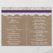 Het Collectie van de Rustige Zonnebloem - Paars (Achterkant)