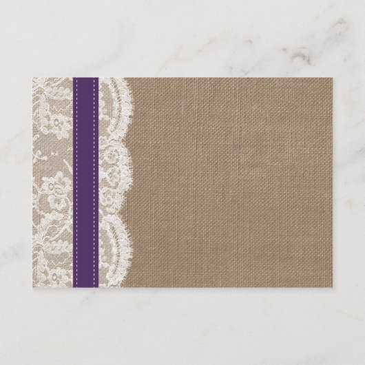 Het Collectie van de Rustige Zonnebloem - Paars Informatiekaartje (Achterkant)