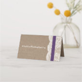 Het Collectie van de Rustige Zonnebloem - Paars Plaatskaartje (Achterkant)
