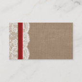 Het Collectie van de Rustige Zonnebloem - Rood Informatiekaartje (Achterkant)