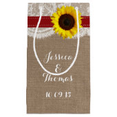 Het Collectie van de Rustige Zonnebloem - Rood Klein Cadeauzakje (Voorkant)