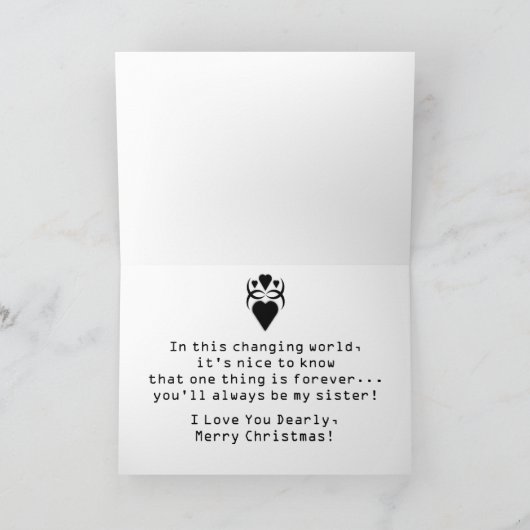 Het collectie van de Sneeuwman van Kerstmis Feestdagen Kaart (Binnen)