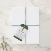 Het Collectie van de Tropische ananasbruiloft Cadeaulabel (Met Touw)