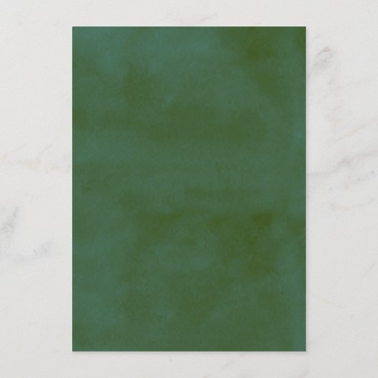 Het Collectie van de Tropische ananasbruiloft Menu (Achterkant)