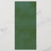 Het Collectie van de Tropische ananasbruiloft Menu (Achterkant)