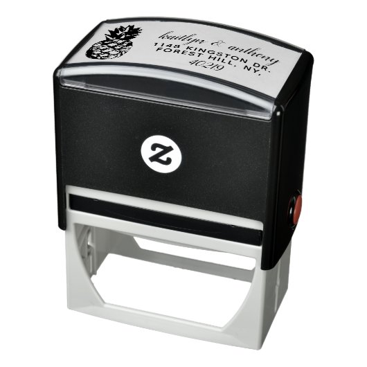 Het Collectie van de Tropische ananasbruiloft Zelfinktende Stempel (Product)