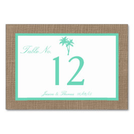 Het Collectie van de Tropische palmboom Kaart