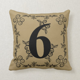 Het Collectie van de tuinwijn: Nummer 6 Kussen
