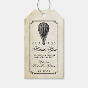 Het  Collectie van de Weg van de Ballon Cadeaulabel