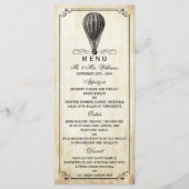 Het Collectie van de Weg van de Ballon Menu (Voorkant)