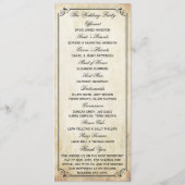 Het  Collectie van de Weg van de Ballon Programmakaart (Achterkant)