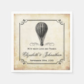 Het  Collectie van de Weg van de Ballon Servetten (Voorkant)