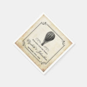 Het  Collectie van de Weg van de Ballon Servetten (Hoek)