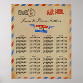 Het  Collectie van het Airmail Wedding Poster