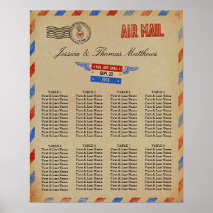 Het Collectie van het Airmail Wedding Poster