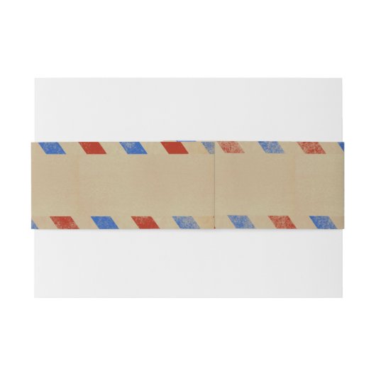 Het  Collectie van het Airmail Wedding Uitnodigingen Wikkel (Achterkant Voorbeeld)