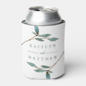 Het Collectie van het botanische Bliss Wedding Blikjeskoeler (Blikje Voorkant)