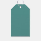 Het Collectie van het botanische Bliss Wedding Cadeaulabel (Achterkant)