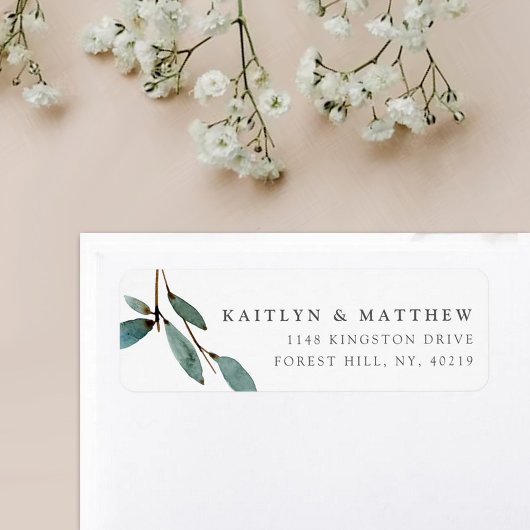 Het Collectie van het botanische Bliss Wedding Etiket