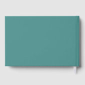 Het Collectie van het botanische Bliss Wedding Gastenboek (Achterkant)